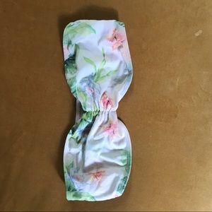 American Apparel Floral Swim Bandeau